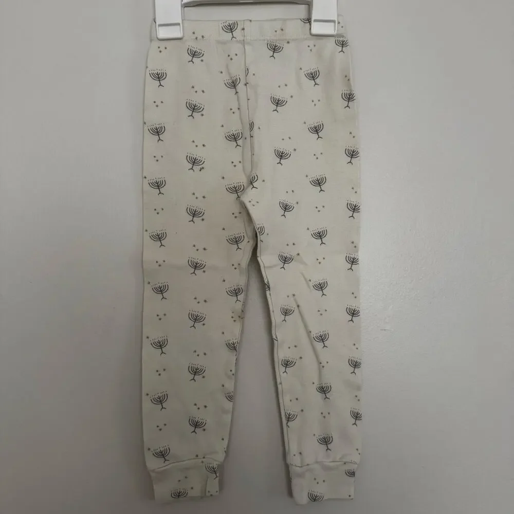 Rylee + Cru Hanukkah Long Sleeve Organic Pajamas